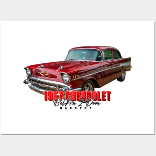 1957 Chevrolet Bel Air 2 Door Hardtop\\ Posters and Art